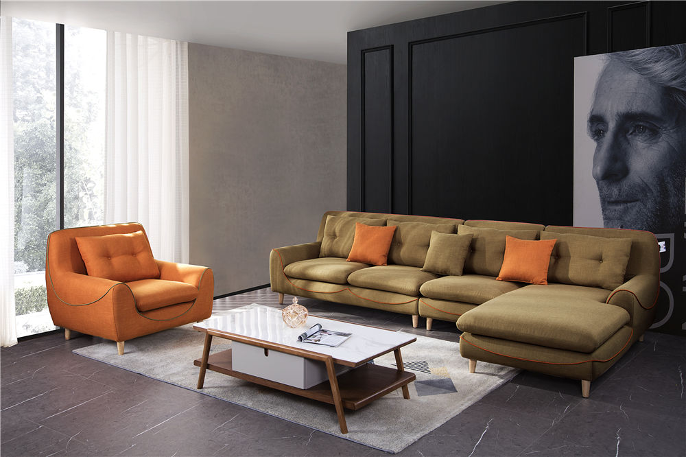 极简沙发—舒适的布艺沙发