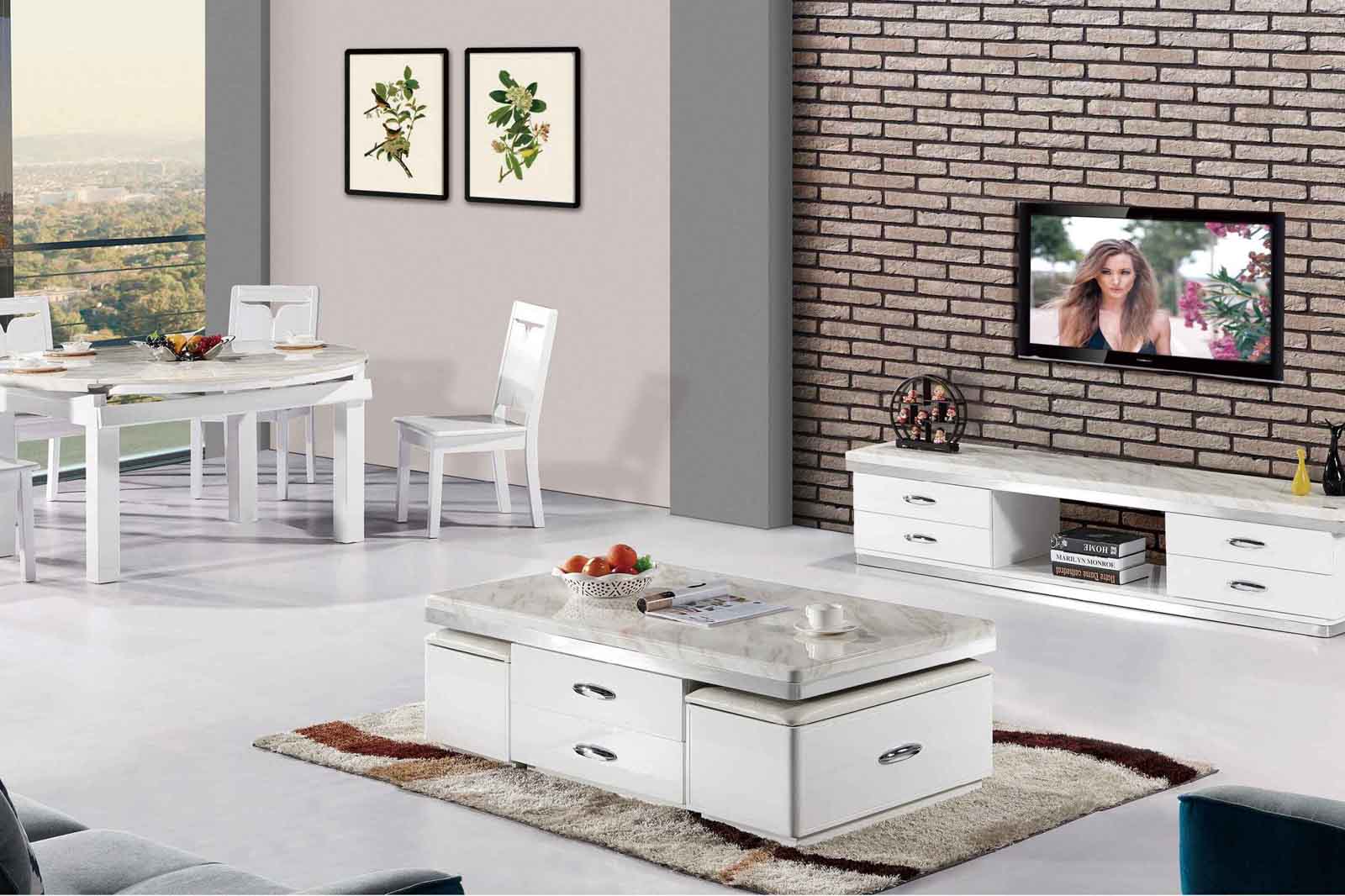 客厅五金茶几-为什么客厅要装茶几