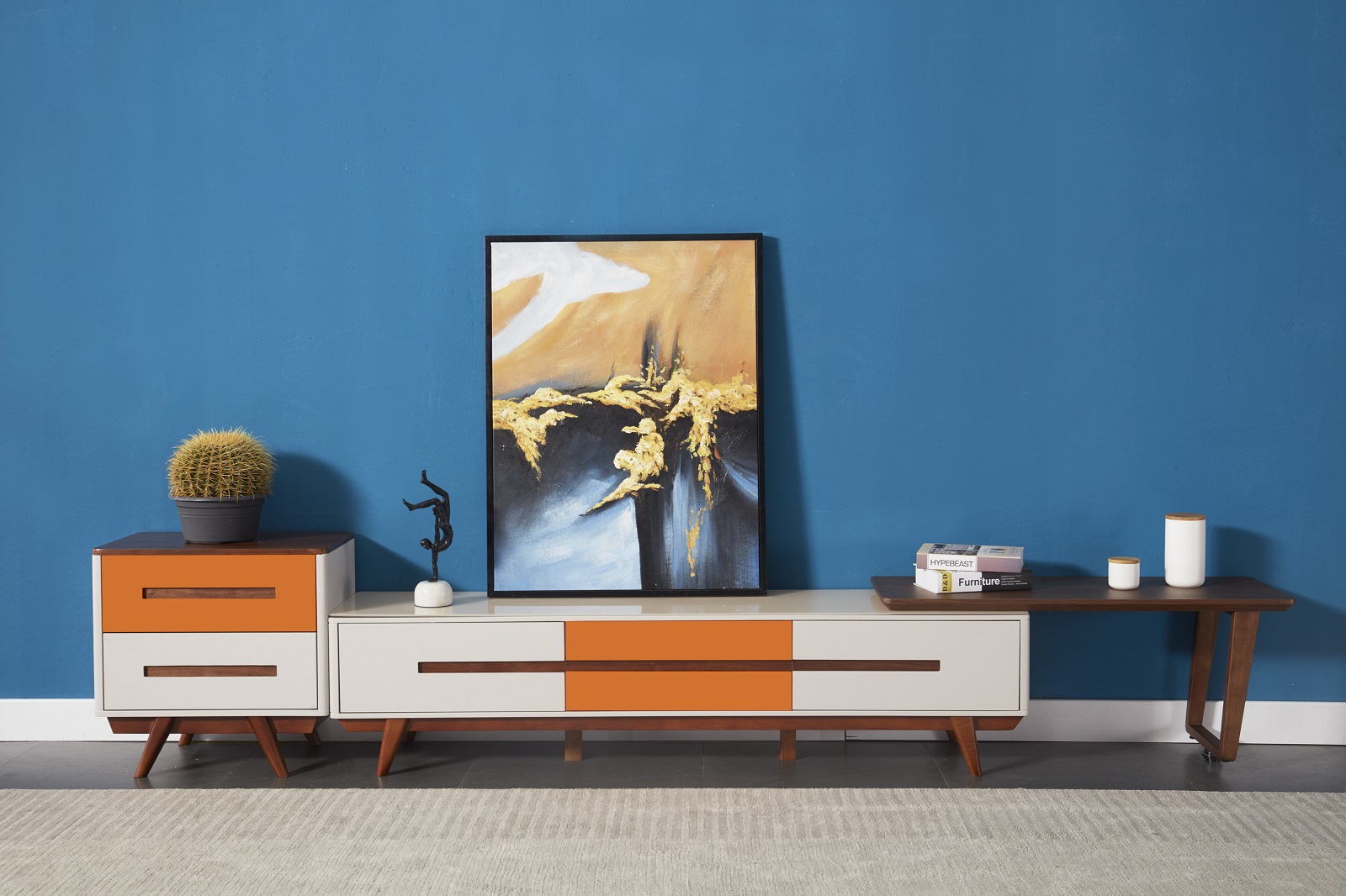 客厅五金茶几—茶几在家中应该如何摆放